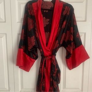 Victoria Secret Robe Collection Kimono 1990 Vintage Large